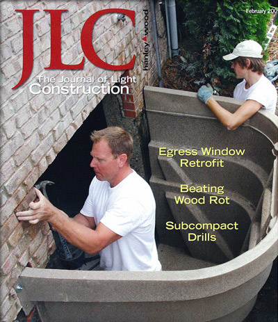 JLC Magazine - Egress Window Retrofit