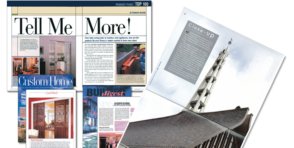 Editorial Placements/Trade Print